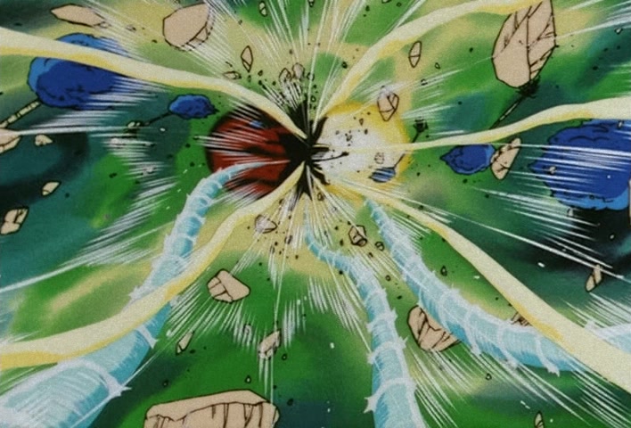 Dragon Ball Z Ep 97: The Destruction of Planet Namek?! A Demonic Flash Penetrates the Ground @ 09:09