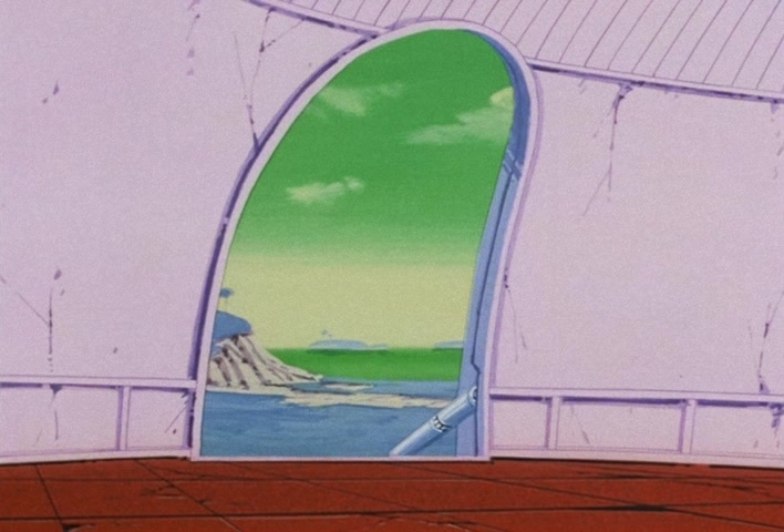 Dragon Ball Z Ep 97: The Destruction of Planet Namek?! A Demonic Flash Penetrates the Ground @ 09:41