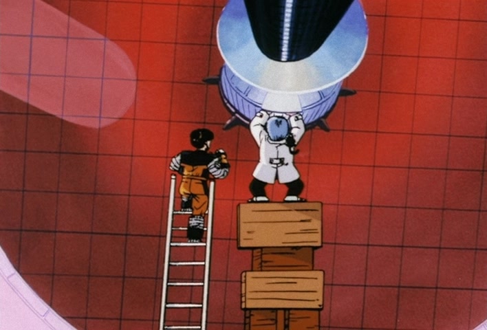 Dragon Ball Z Ep 97: The Destruction of Planet Namek?! A Demonic Flash Penetrates the Ground @ 09:50