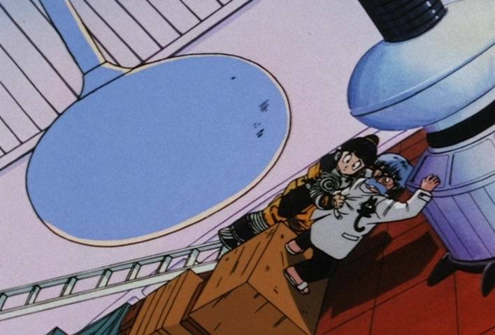 Dragon Ball Z Ep 97: The Destruction of Planet Namek?! A Demonic Flash Penetrates the Ground @ 10:14