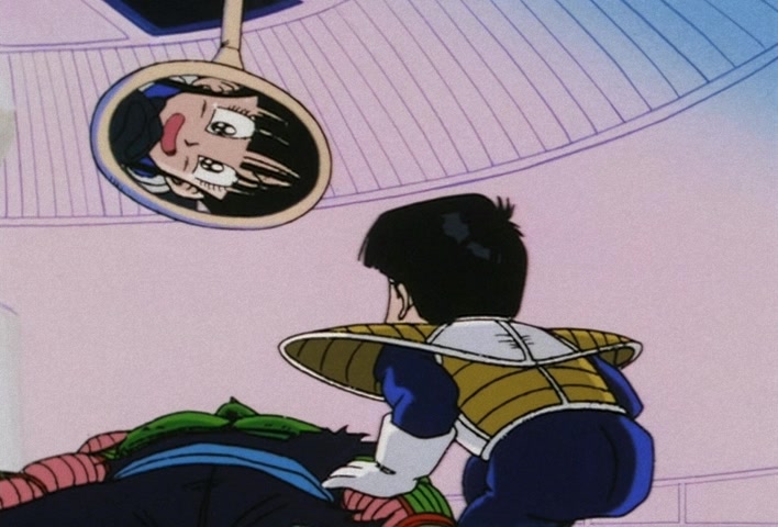 Dragon Ball Z Ep 97: The Destruction of Planet Namek?! A Demonic Flash Penetrates the Ground @ 10:37