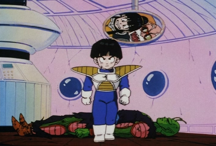 Dragon Ball Z Ep 97: The Destruction of Planet Namek?! A Demonic Flash Penetrates the Ground @ 11:18
