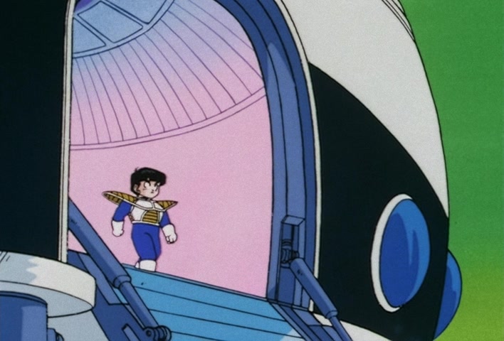 Dragon Ball Z Ep 97: The Destruction of Planet Namek?! A Demonic Flash Penetrates the Ground @ 11:27