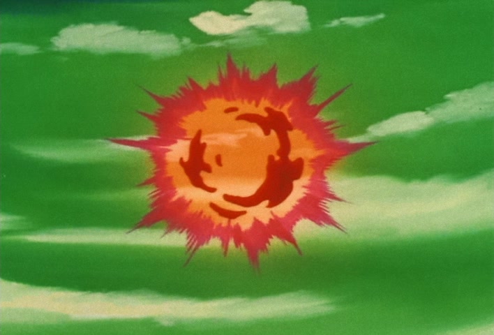 Dragon Ball Z Ep 97: The Destruction of Planet Namek?! A Demonic Flash Penetrates the Ground @ 12:09