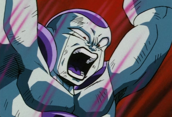Dragon Ball Z Ep 97: The Destruction of Planet Namek?! A Demonic Flash Penetrates the Ground @ 13:00