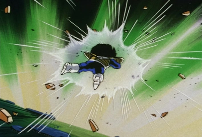 Dragon Ball Z Ep 97: The Destruction of Planet Namek?! A Demonic Flash Penetrates the Ground @ 14:14