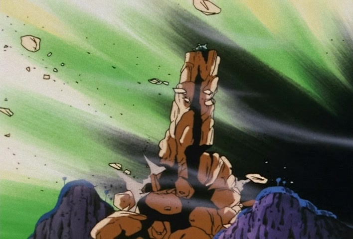 Dragon Ball Z Ep 97: The Destruction of Planet Namek?! A Demonic Flash Penetrates the Ground @ 14:37