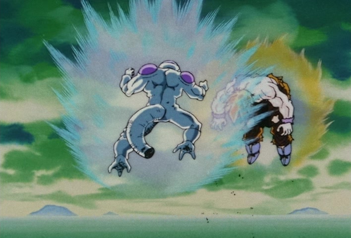 Dragon Ball Z Ep 98: I Am Going To Win… Risking Survival, A Final Attack @ 21:33