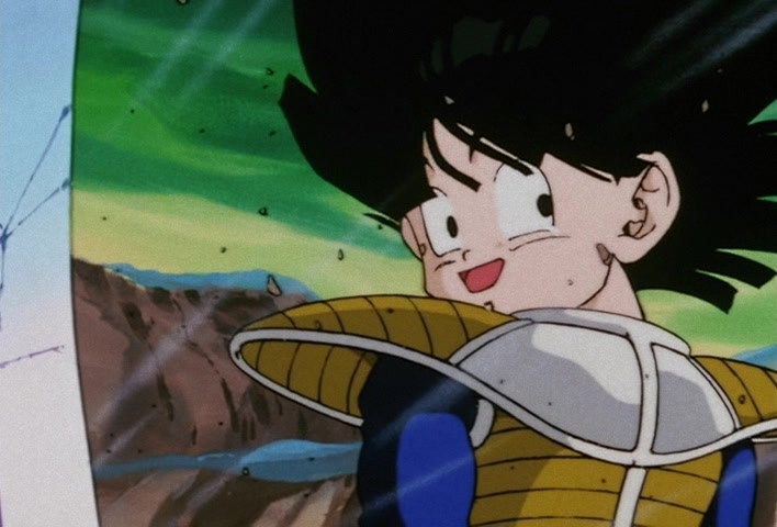 Dragon Ball Z Ep 100: I am Son Goku's Son!! Gohan Returns to the Battlefield @ 08:38