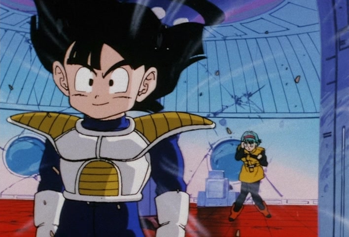 Dragon Ball Z Ep 100: I am Son Goku's Son!! Gohan Returns to the Battlefield @ 08:47