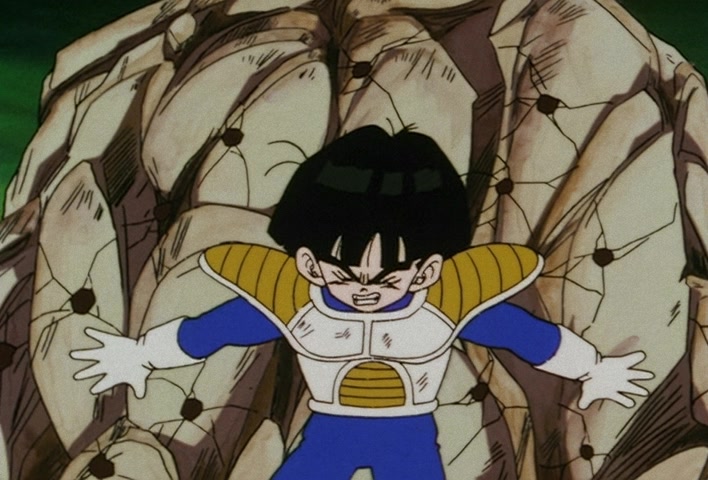 Dragon Ball Z Ep 100: I am Son Goku's Son!! Gohan Returns to the Battlefield @ 17:49