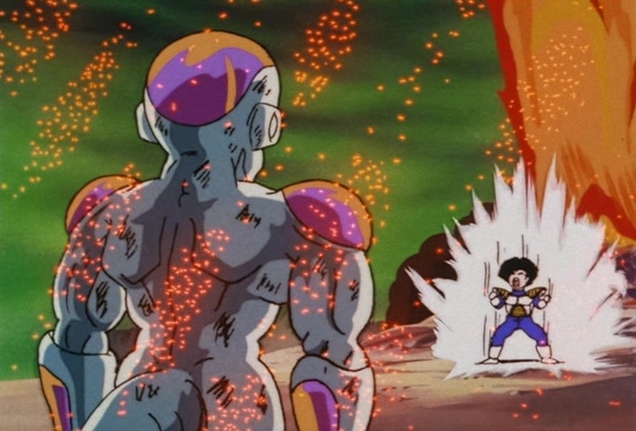 Dragon Ball Z Ep 100: I am Son Goku's Son!! Gohan Returns to the Battlefield @ 18:36