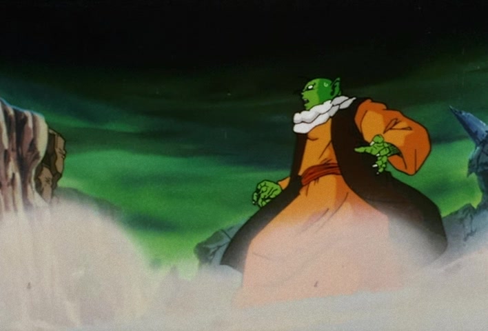Dragon Ball Z Ep 101: I'm Staying on This Planet!! A Final Wish Toward Victory @ 01:59