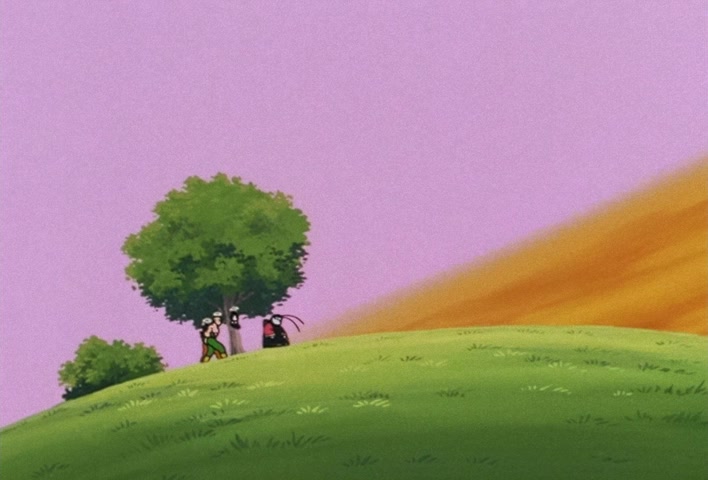 Dragon Ball Z Ep 101: I'm Staying on This Planet!! A Final Wish Toward Victory @ 05:14