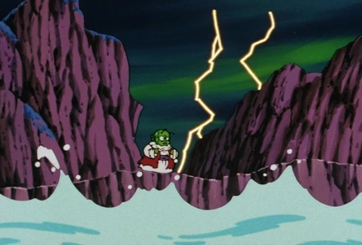 Dragon Ball Z Ep 101: I'm Staying on This Planet!! A Final Wish Toward Victory @ 08:14