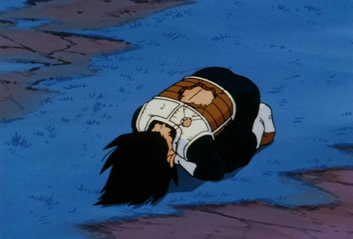 Dragon Ball Z Ep 101: I'm Staying on This Planet!! A Final Wish Toward Victory @ 11:15