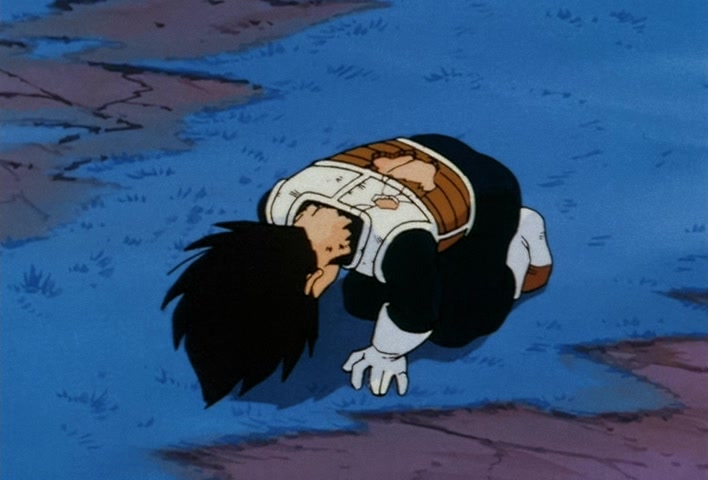 Dragon Ball Z Ep 101: I'm Staying on This Planet!! A Final Wish Toward Victory @ 11:19