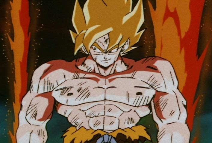 Dragon Ball Z Ep 101: I'm Staying on This Planet!! A Final Wish Toward Victory @ 12:24