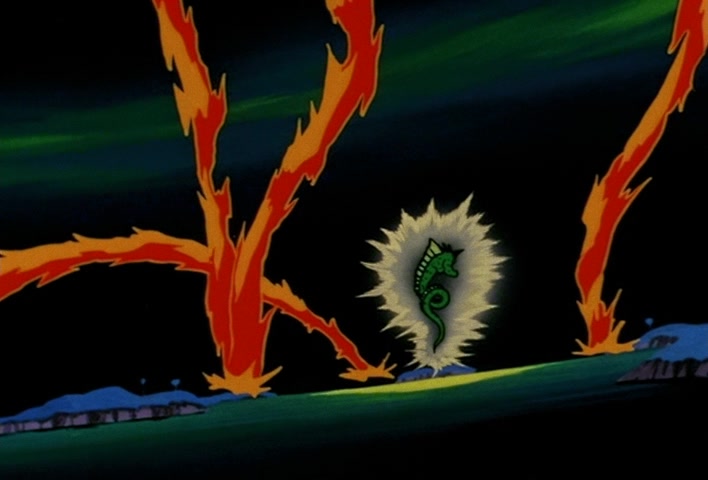 Dragon Ball Z Ep 101: I'm Staying on This Planet!! A Final Wish Toward Victory @ 12:43