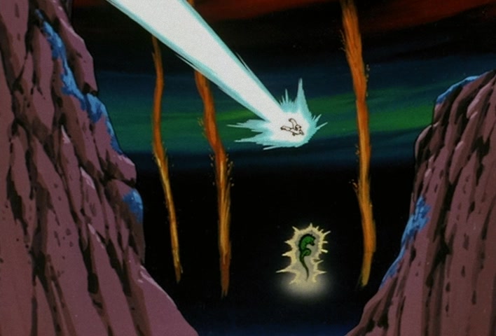 Dragon Ball Z Ep 101: I'm Staying on This Planet!! A Final Wish Toward Victory @ 13:01