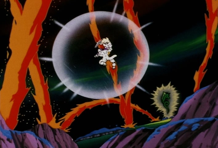 Dragon Ball Z Ep 101: I'm Staying on This Planet!! A Final Wish Toward Victory @ 13:48