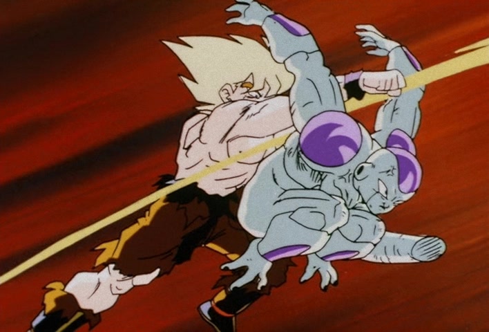 Dragon Ball Z Ep 101: I'm Staying on This Planet!! A Final Wish Toward Victory @ 14:34