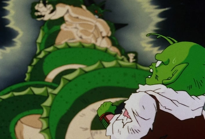 Dragon Ball Z Ep 101: I'm Staying on This Planet!! A Final Wish Toward Victory @ 14:38
