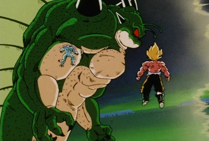 Dragon Ball Z Ep 101: I'm Staying on This Planet!! A Final Wish Toward Victory @ 15:11