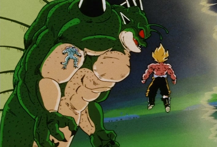 Dragon Ball Z Ep 101: I'm Staying on This Planet!! A Final Wish Toward Victory @ 15:16