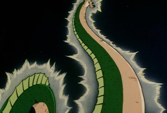 Dragon Ball Z Ep 101: I'm Staying on This Planet!! A Final Wish Toward Victory @ 16:30