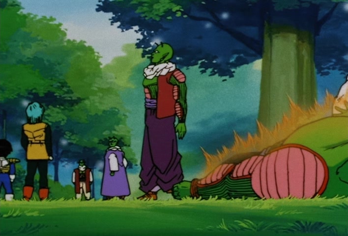Dragon Ball Z Ep 101: I'm Staying on This Planet!! A Final Wish Toward Victory @ 18:58