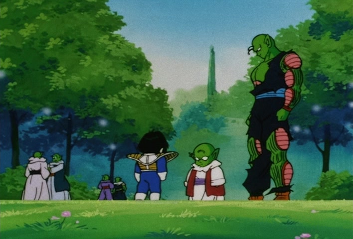 Dragon Ball Z Ep 101: I'm Staying on This Planet!! A Final Wish Toward Victory @ 19:53