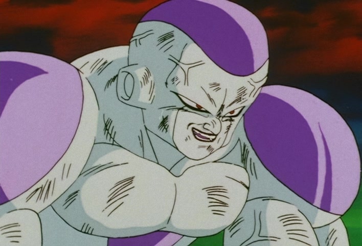 Dragon Ball Z Ep 102: Let's Get It On!! Two Remain on a Vanishing Planet @ 02:55