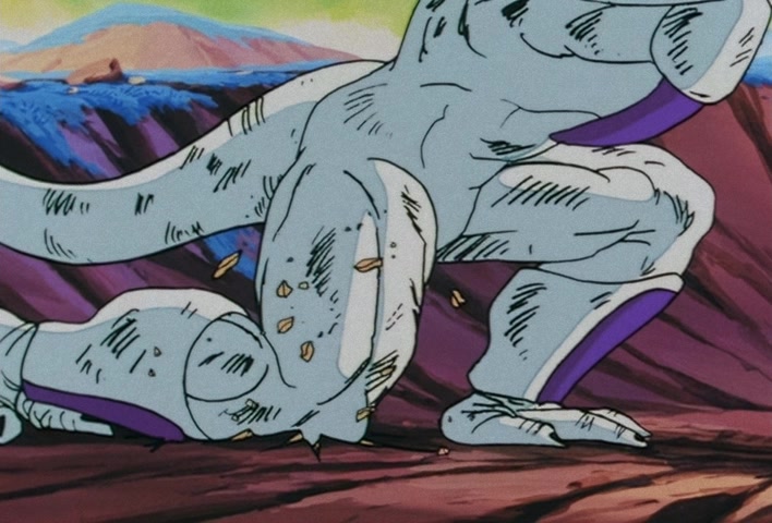 Dragon Ball Z Ep 102: Let's Get It On!! Two Remain on a Vanishing Planet @ 04:46