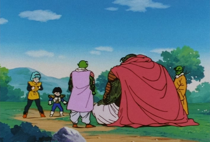 Dragon Ball Z Ep 102: Let's Get It On!! Two Remain on a Vanishing Planet @ 05:28