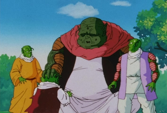 Dragon Ball Z Ep 102: Let's Get It On!! Two Remain on a Vanishing Planet @ 05:56
