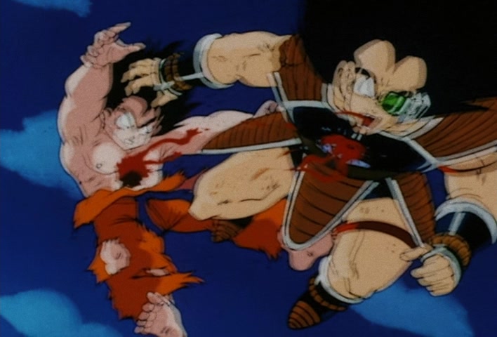 Dragon Ball Z Ep 102: Let's Get It On!! Two Remain on a Vanishing Planet @ 08:33