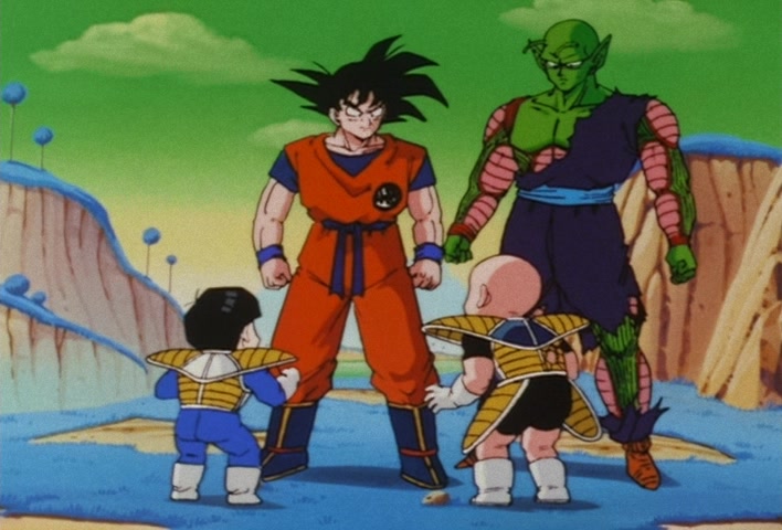 Dragon Ball Z Ep 102: Let's Get It On!! Two Remain on a Vanishing Planet @ 09:01