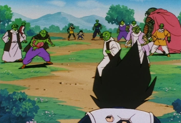 Dragon Ball Z Ep 102: Let's Get It On!! Two Remain on a Vanishing Planet @ 09:38