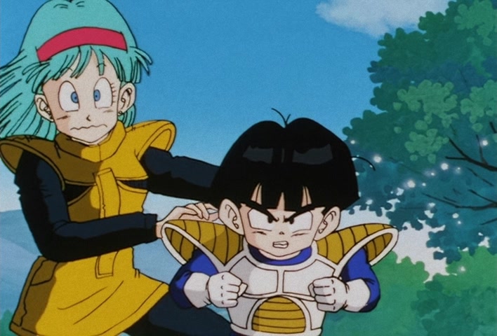 Dragon Ball Z Ep 102: Let's Get It On!! Two Remain on a Vanishing Planet @ 10:29