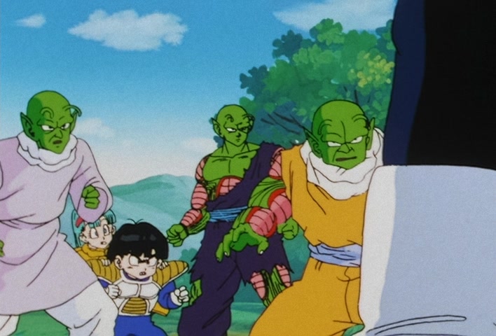 Dragon Ball Z Ep 102: Let's Get It On!! Two Remain on a Vanishing Planet @ 10:38