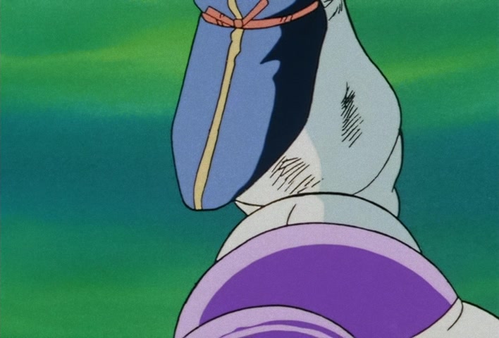 Dragon Ball Z Ep 102: Let's Get It On!! Two Remain on a Vanishing Planet @ 12:34