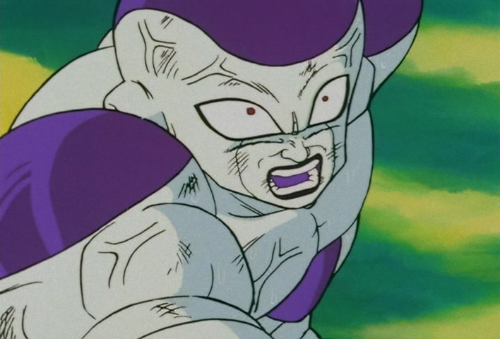 Dragon Ball Z Ep 102: Let's Get It On!! Two Remain on a Vanishing Planet @ 12:53