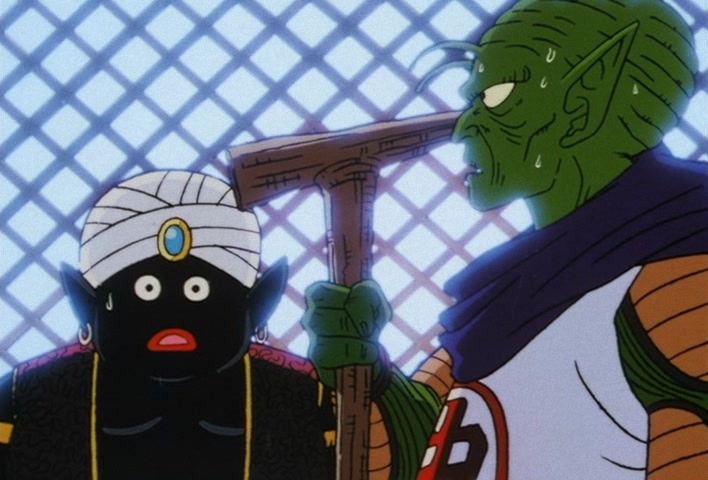 Dragon Ball Z Ep 102: Let's Get It On!! Two Remain on a Vanishing Planet @ 13:07