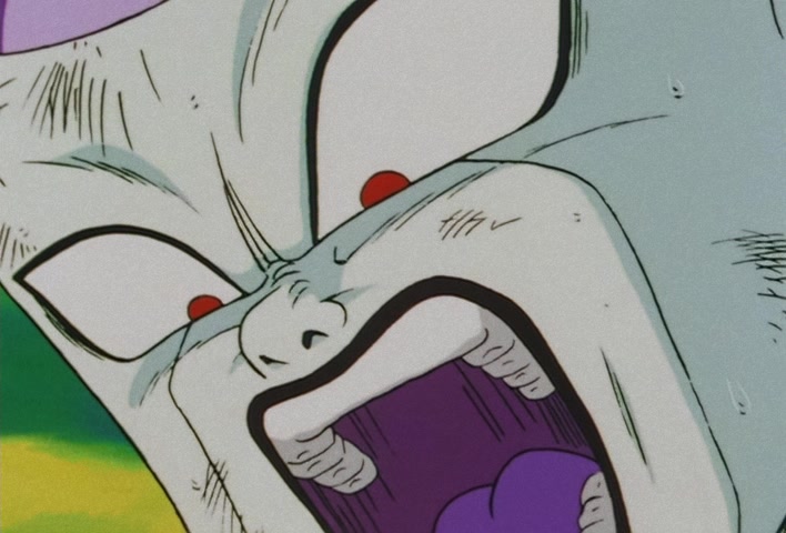 Dragon Ball Z Ep 102: Let's Get It On!! Two Remain on a Vanishing Planet @ 13:25