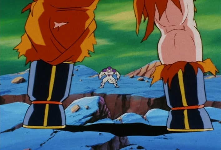 Dragon Ball Z Ep 102: Let's Get It On!! Two Remain on a Vanishing Planet @ 14:02