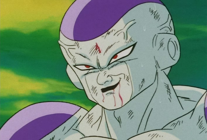 Dragon Ball Z Ep 102: Let's Get It On!! Two Remain on a Vanishing Planet @ 15:35