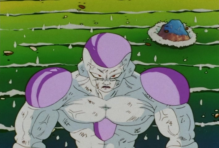 Dragon Ball Z Ep 102: Let's Get It On!! Two Remain on a Vanishing Planet @ 15:44