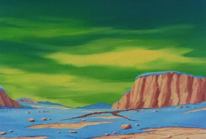 Dragon Ball Z Ep 102: Let's Get It On!! Two Remain on a Vanishing Planet @ 16:21
