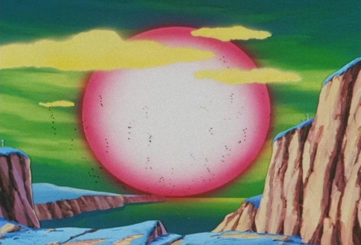 Dragon Ball Z Ep 102: Let's Get It On!! Two Remain on a Vanishing Planet @ 16:59